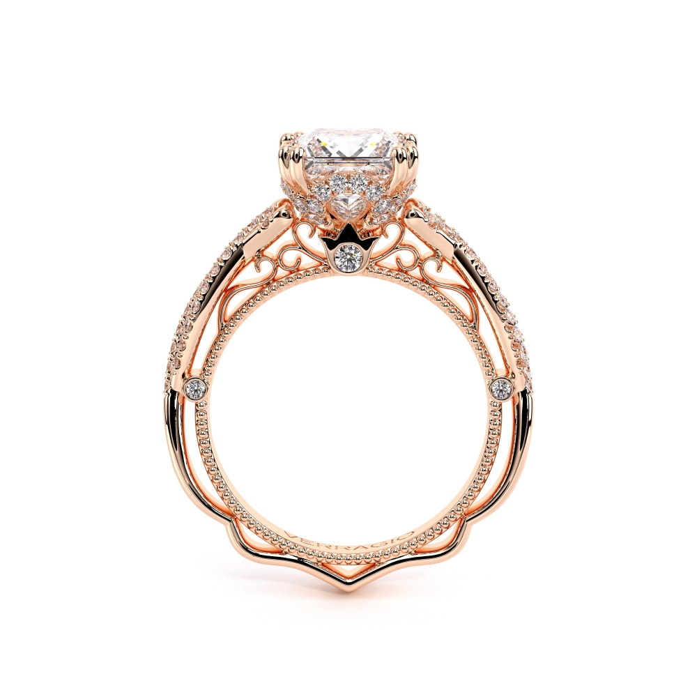 14K Rose Gold VENETIAN-5078P Ring