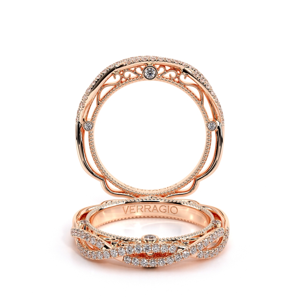 18K Rose Gold VENETIAN-5078W Ring