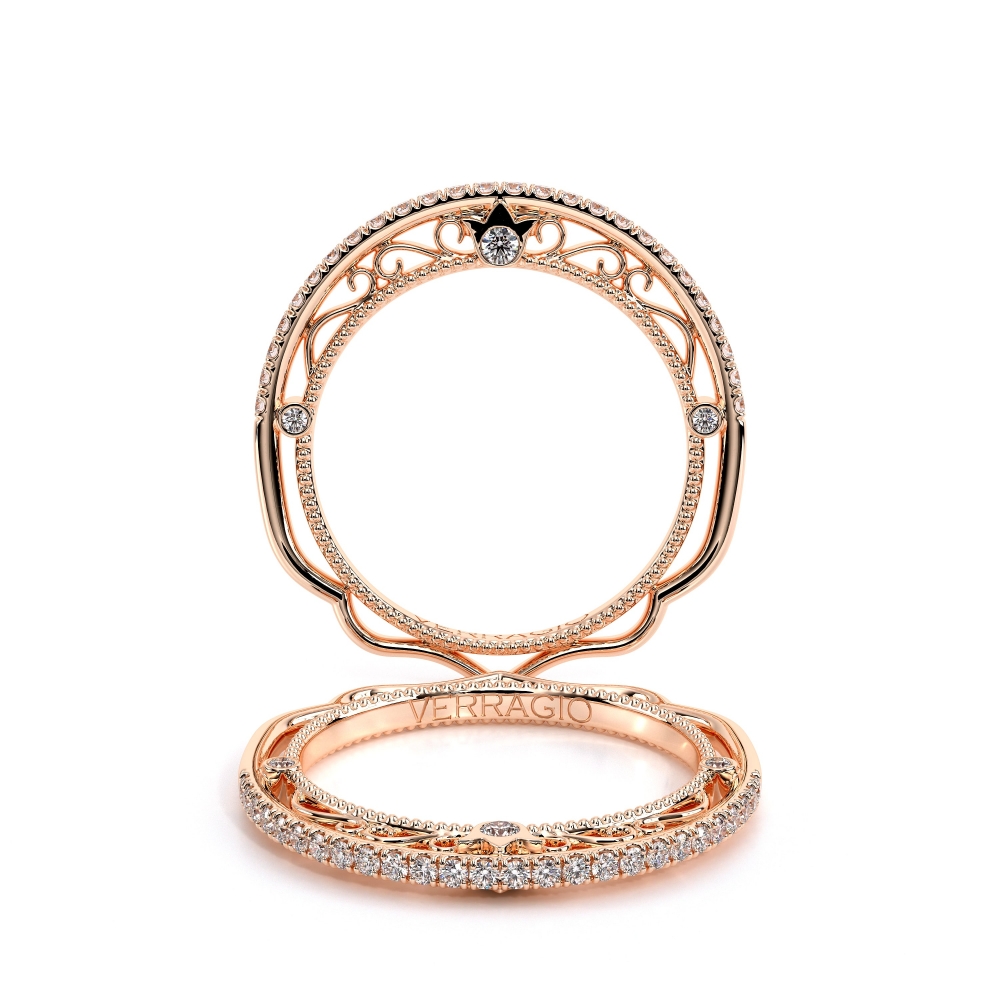14K Rose Gold VENETIAN-5078WSB Ring