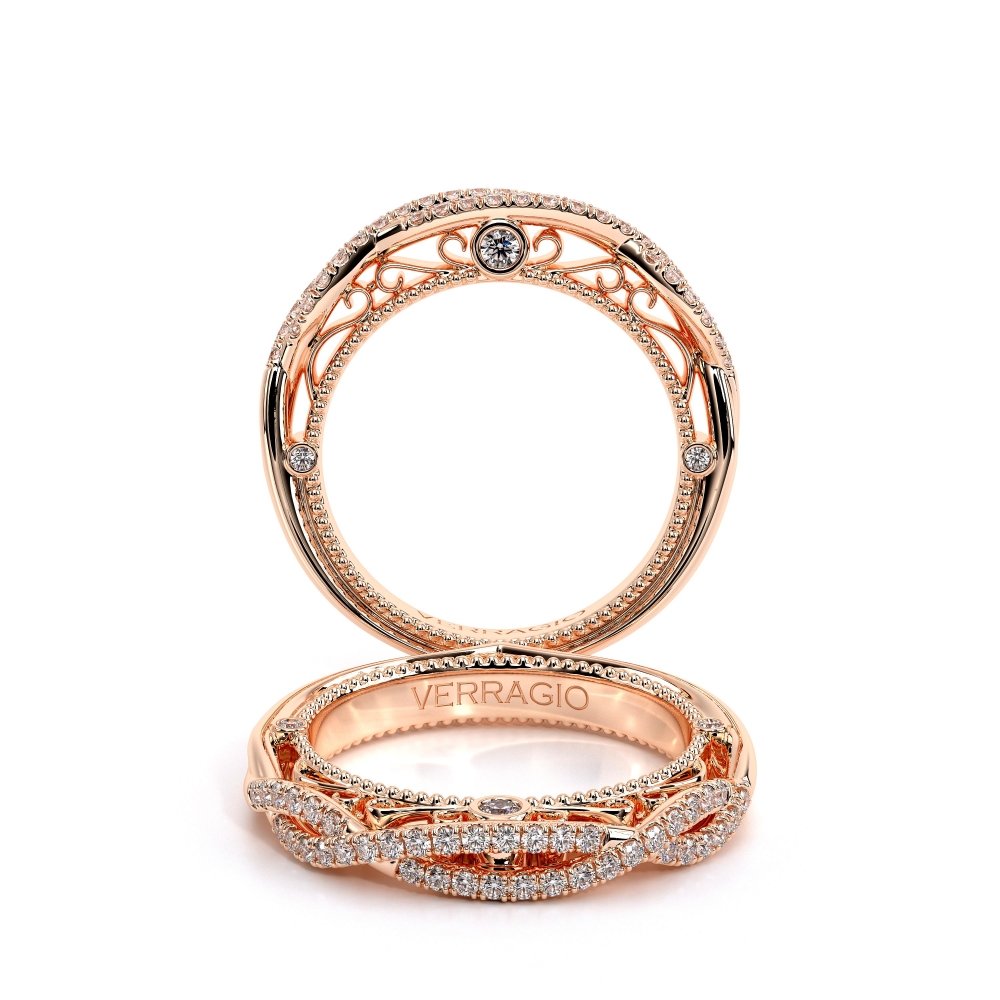 18K Rose Gold VENETIAN-5079W Ring