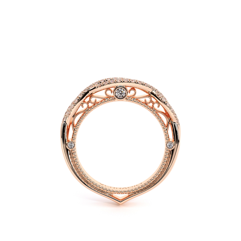 18K Rose Gold VENETIAN-5079W Ring