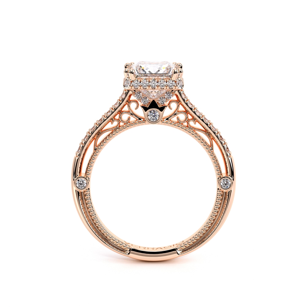 18K Rose Gold VENETIAN-5081P Ring