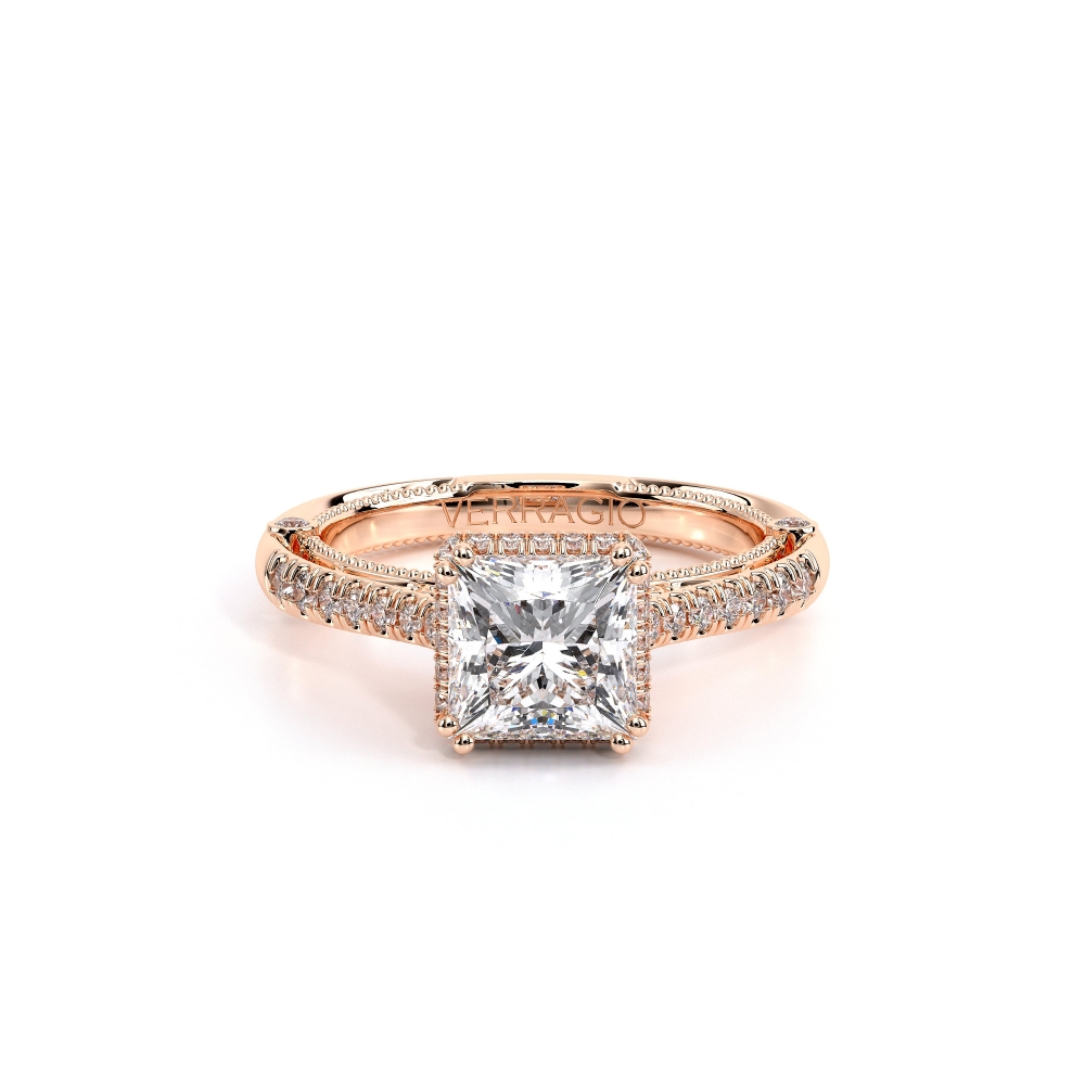 18K Rose Gold VENETIAN-5081P Ring