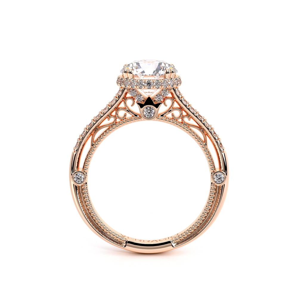 14K Rose Gold VENETIAN-5081R Ring
