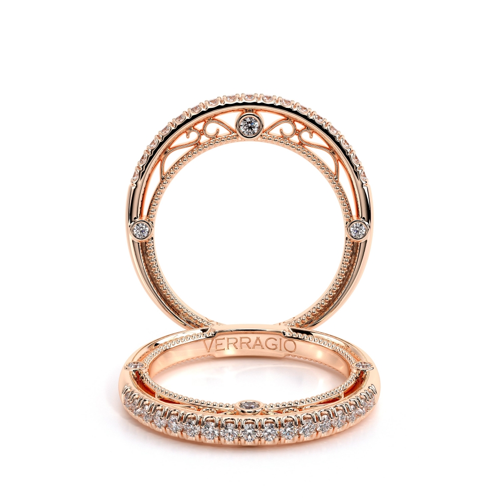 18K Rose Gold VENETIAN-5081W Ring