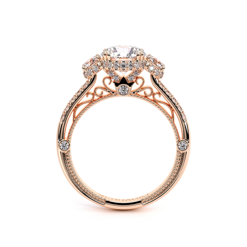 14K Rose Gold VENETIAN-5082R Ring
