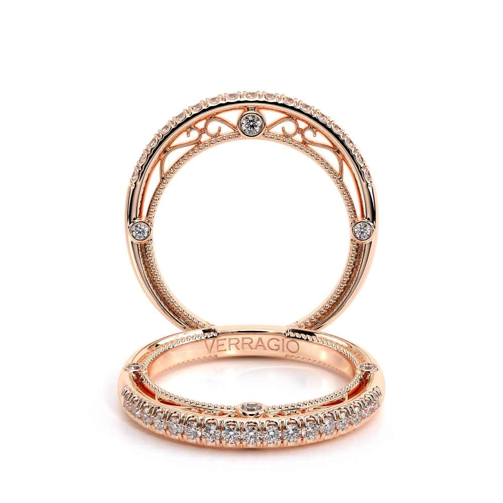 18K Rose Gold VENETIAN-5082W Ring