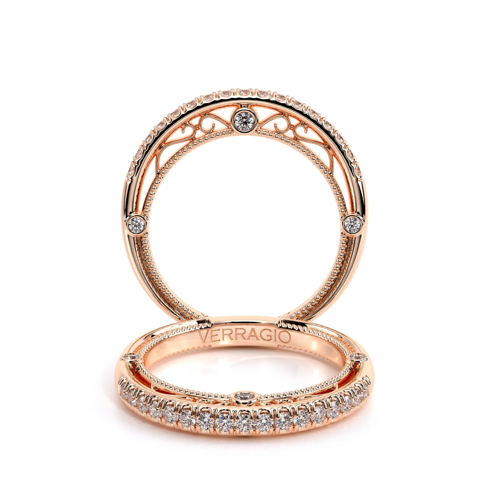 14K Rose Gold VENETIAN-5082W Ring