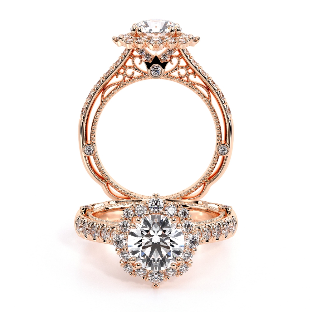 14K Rose Gold VENETIAN-5083R Ring