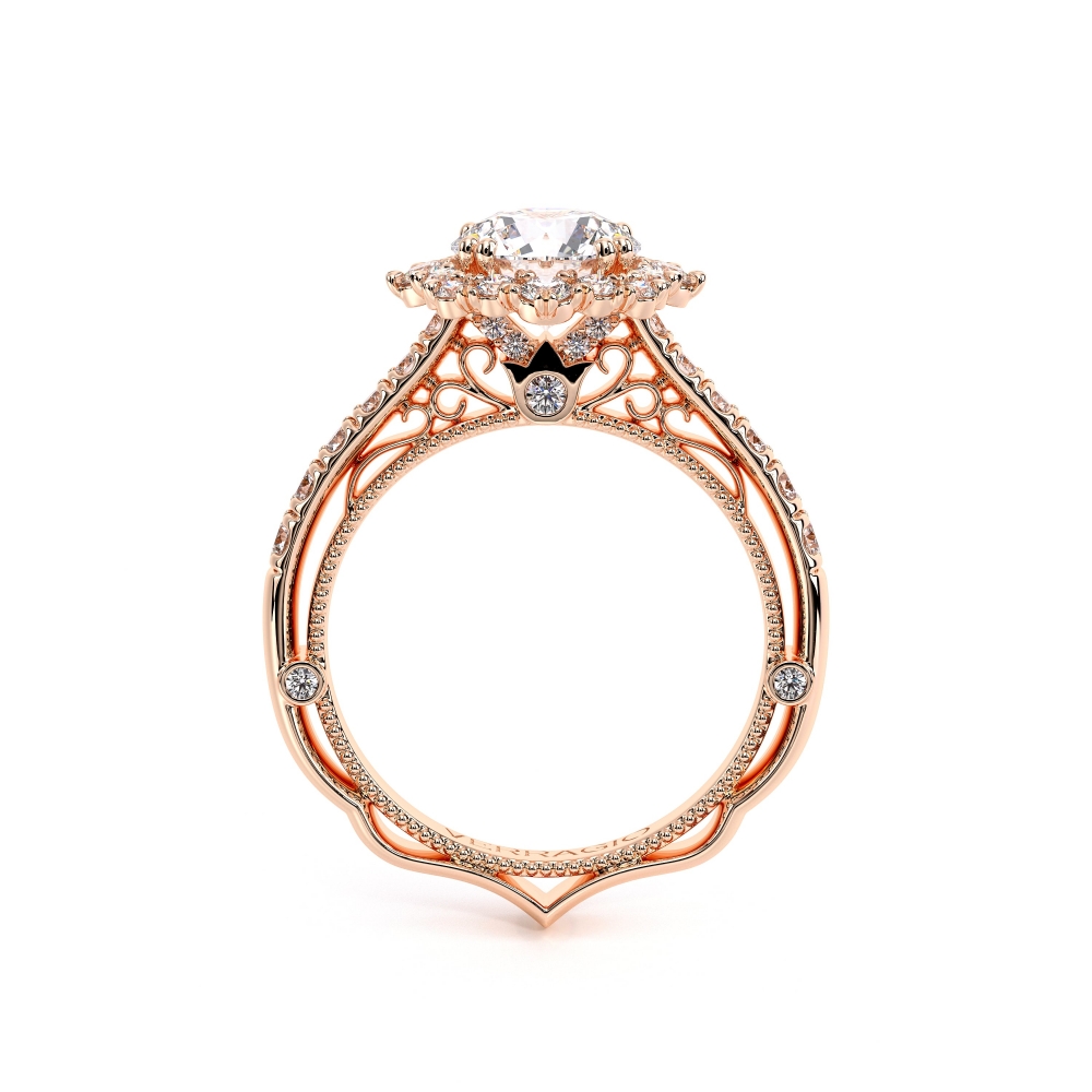 18K Rose Gold VENETIAN-5083R Ring