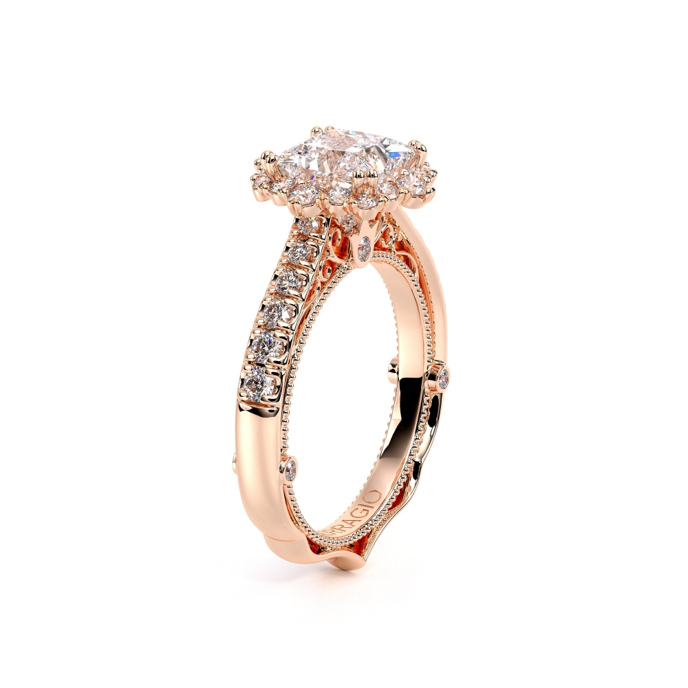 18K Rose Gold VENETIAN-5083P Ring