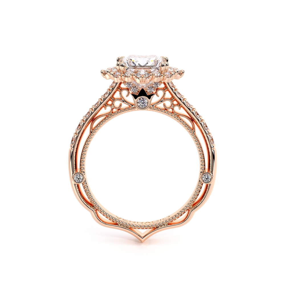 18K Rose Gold VENETIAN-5083P Ring