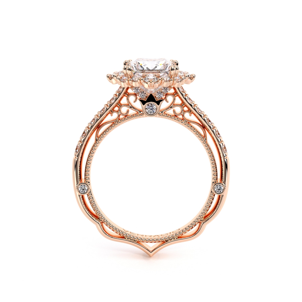 14K Rose Gold VENETIAN-5083P Ring