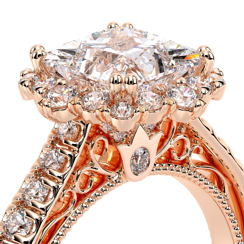 14K Rose Gold VENETIAN-5083P Ring