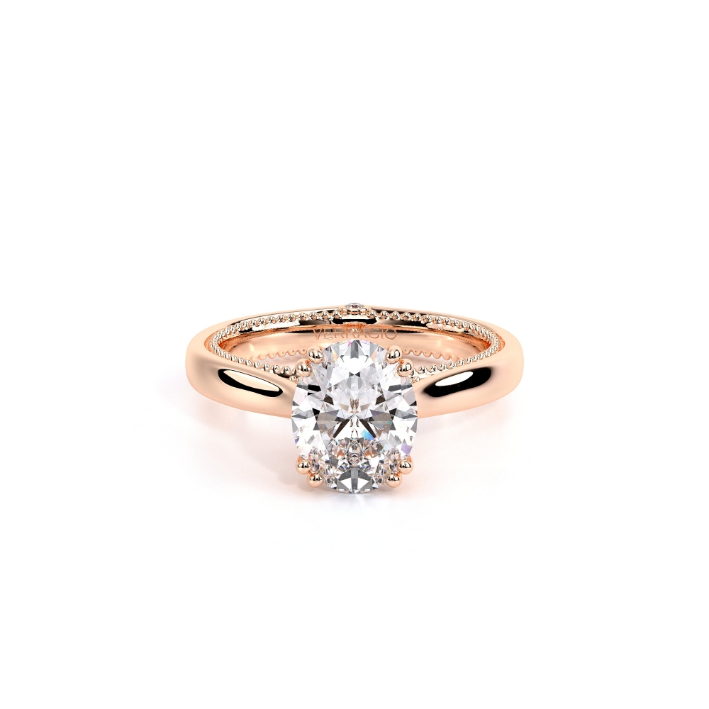 14K Rose Gold COUTURE-0418OV Ring