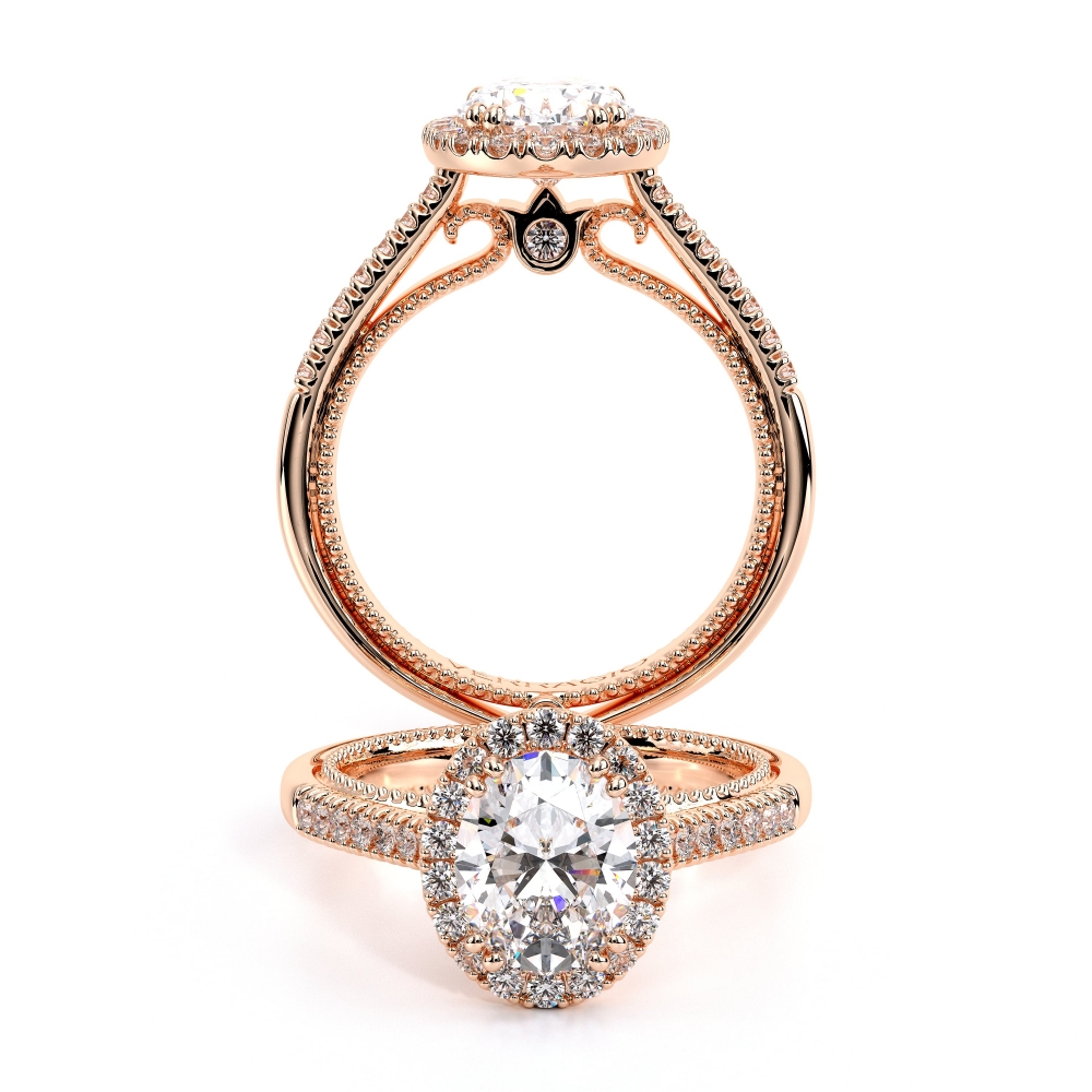 18K Rose Gold COUTURE-0420OV Ring