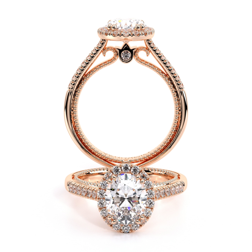 14K Rose Gold COUTURE-0420OV Ring