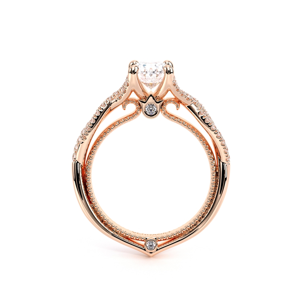 14K Rose Gold COUTURE-0421OV Ring