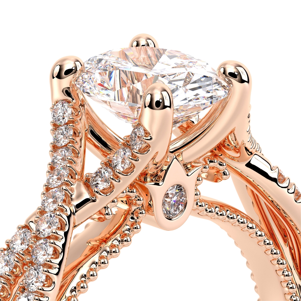 14K Rose Gold COUTURE-0421OV Ring