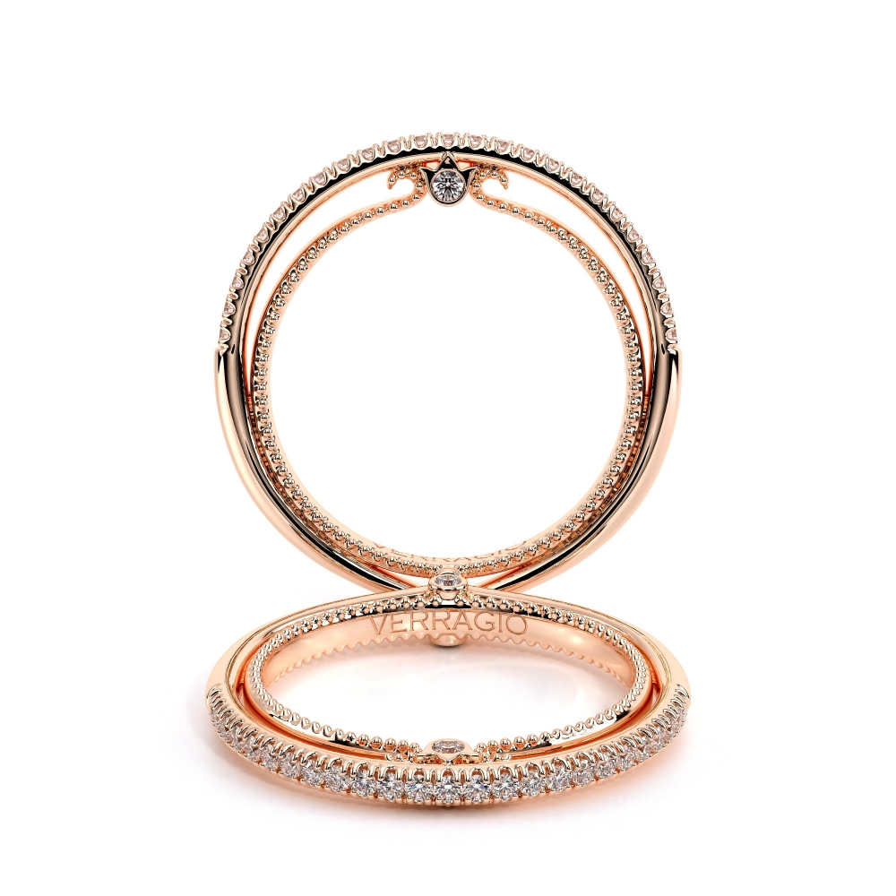 14K Rose Gold COUTURE-0421WSB Band