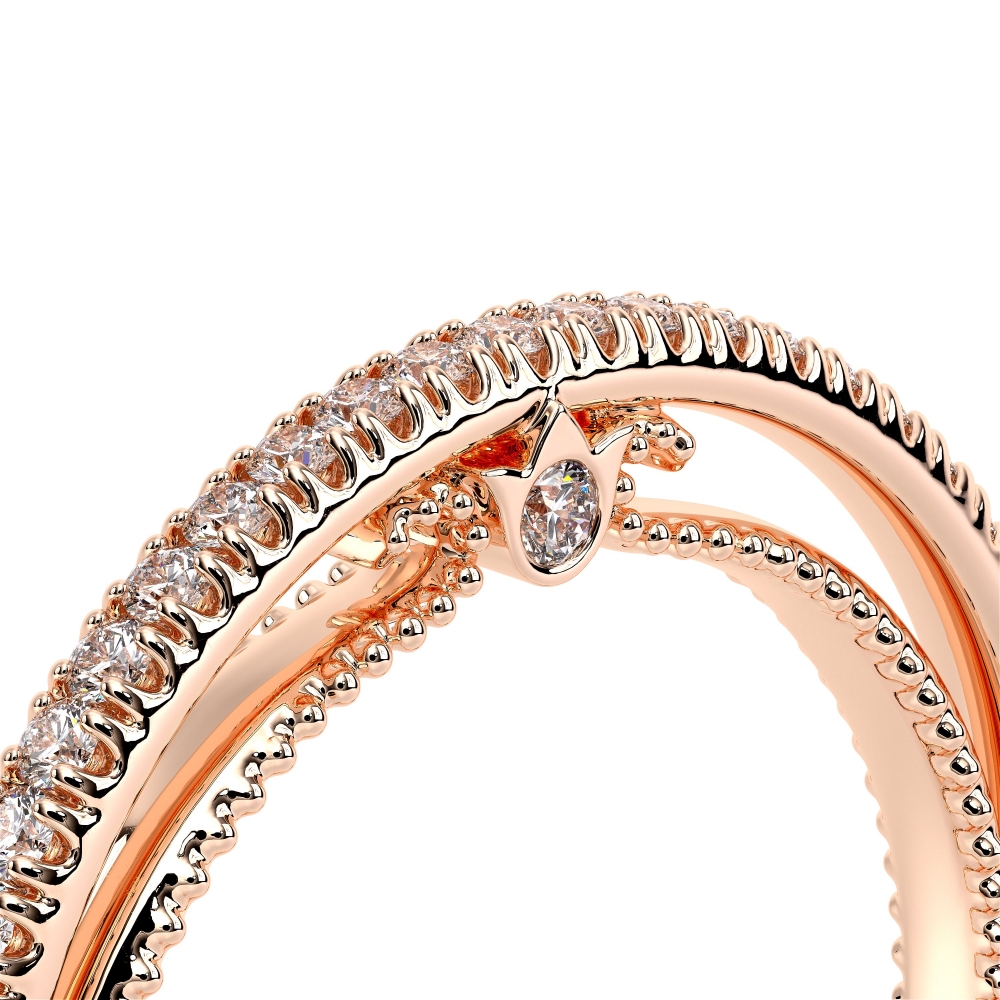 14K Rose Gold COUTURE-0421WSB Band