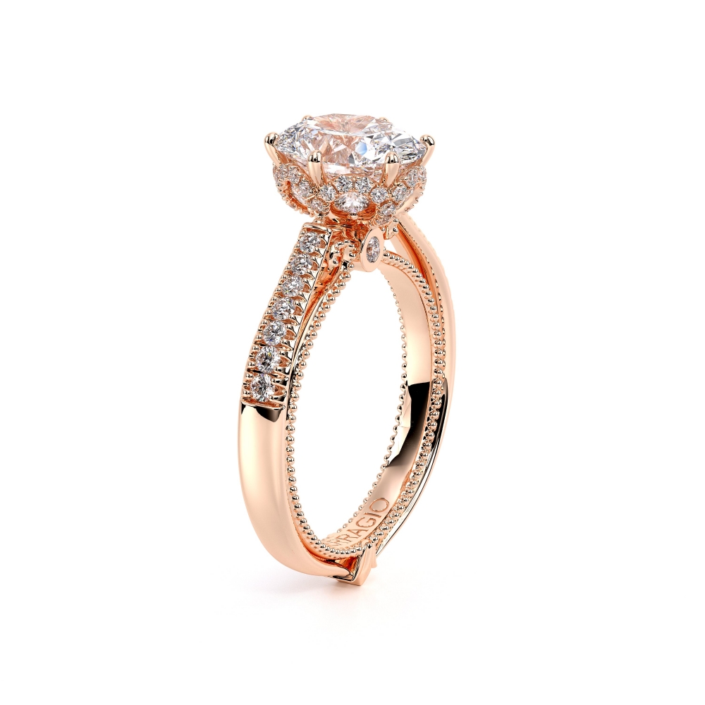 14K Rose Gold COUTURE-0429DOV Ring