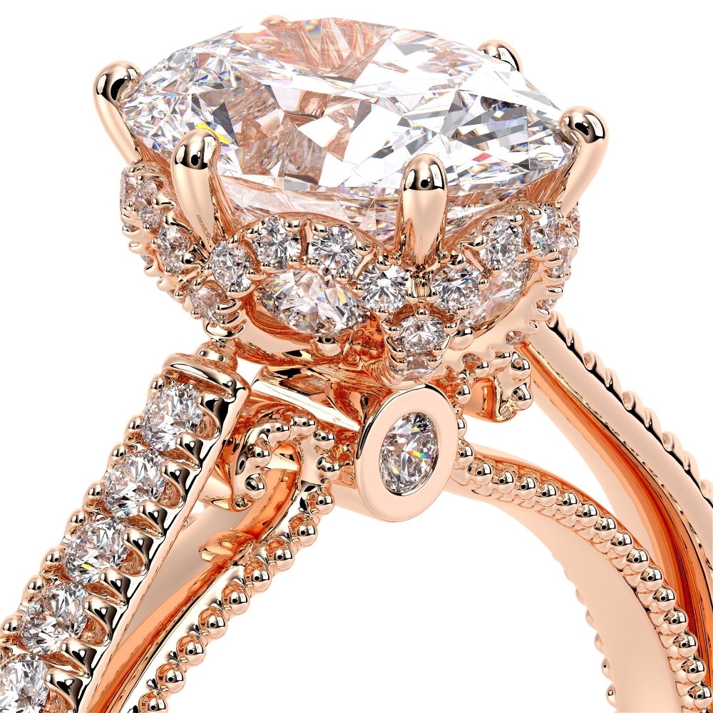 14K Rose Gold COUTURE-0429DOV Ring