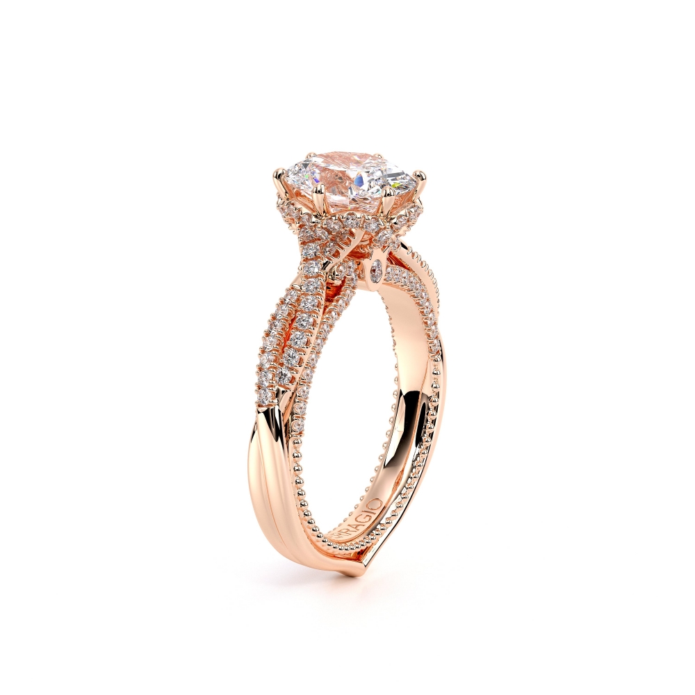 14K Rose Gold COUTURE-0451OV Ring