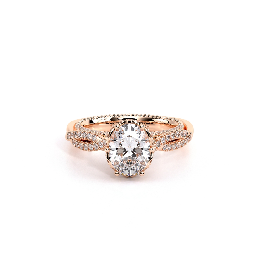 14K Rose Gold COUTURE-0451OV Ring