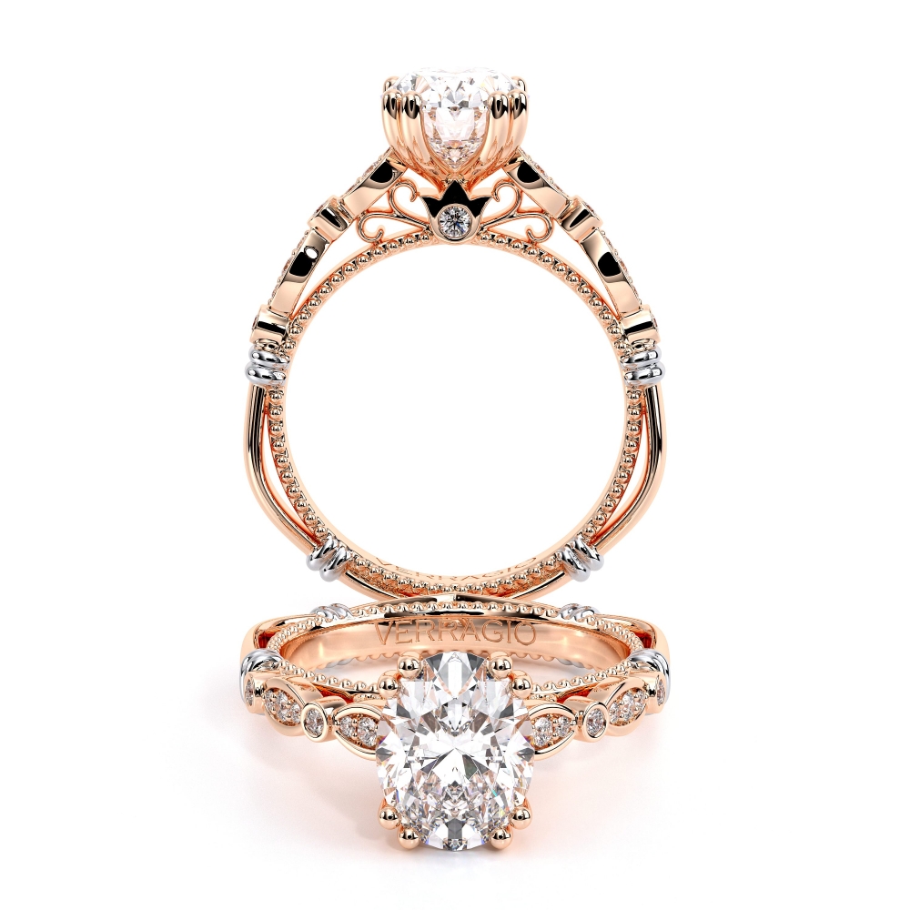 14K Rose Gold PARISIAN-100OV Ring