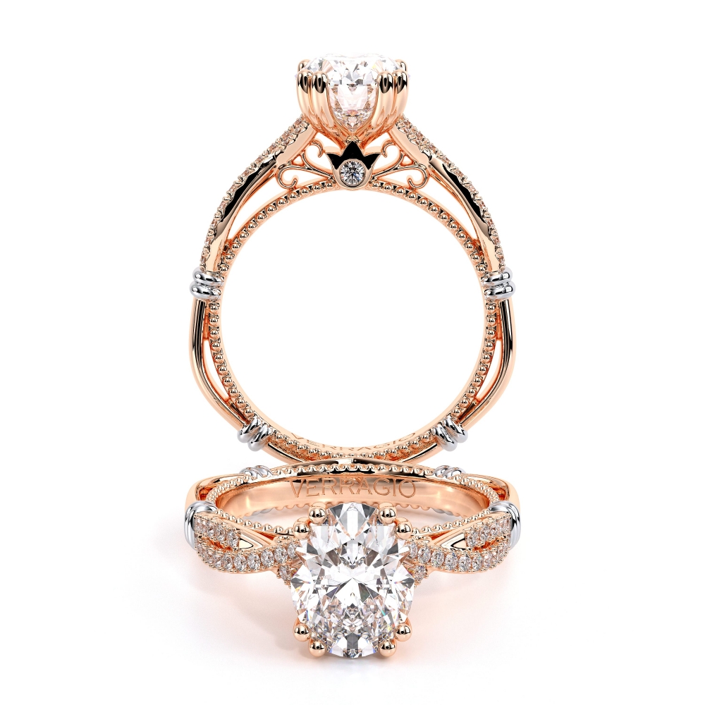 18K Rose Gold PARISIAN-105OV Ring