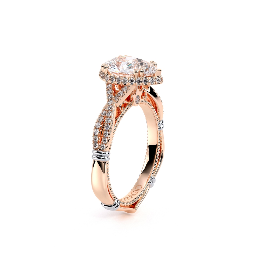 14K Rose Gold PARISIAN-105X-PEAR Ring