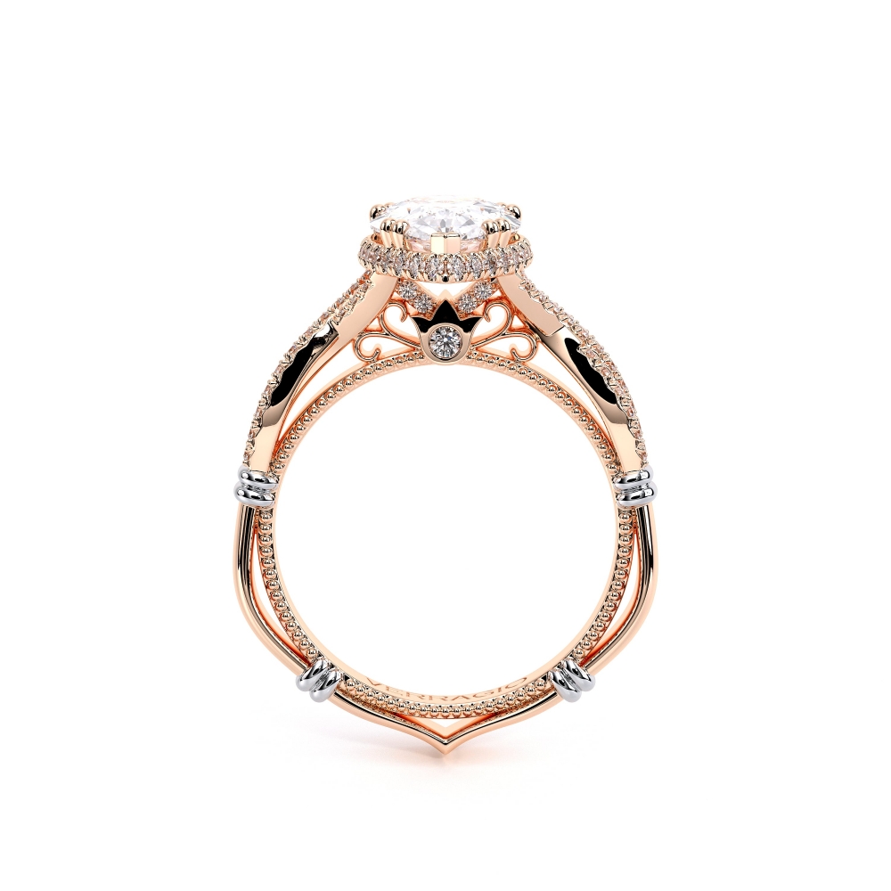 14K Rose Gold PARISIAN-105X-PEAR Ring
