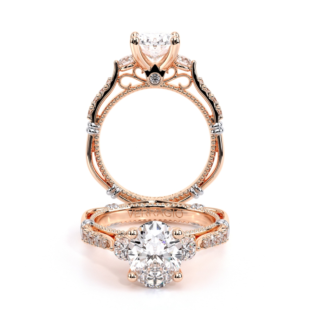 18K Rose Gold PARISIAN-124OV Ring