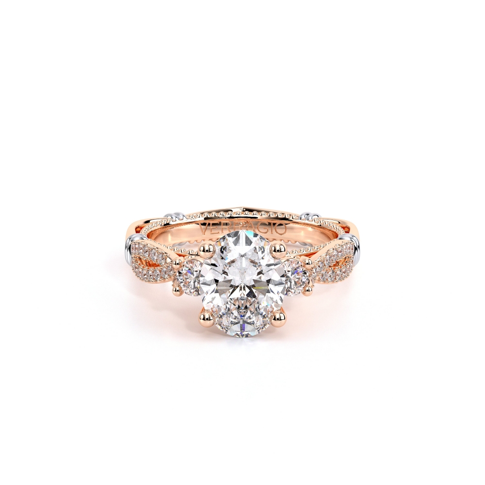 14K Rose Gold PARISIAN-129OV Ring