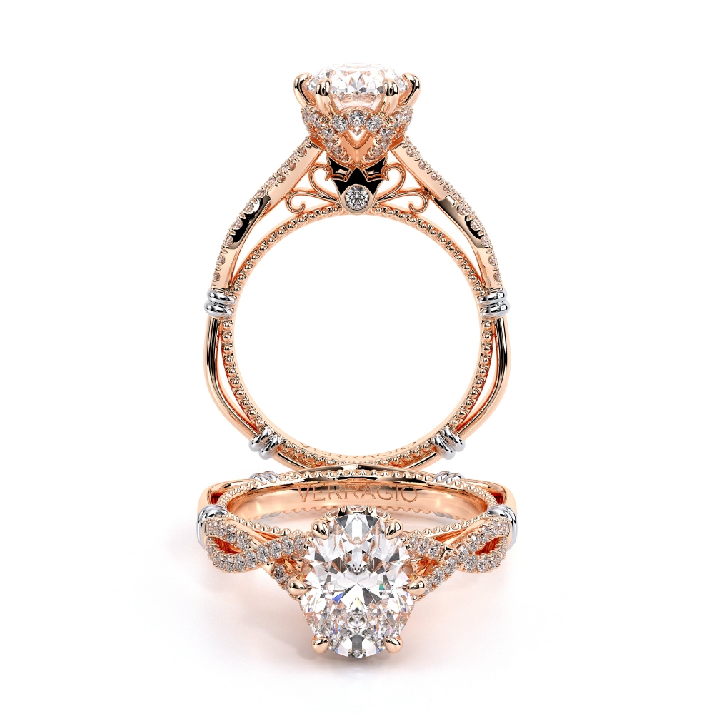 18K Rose Gold PARISIAN-153OV Ring