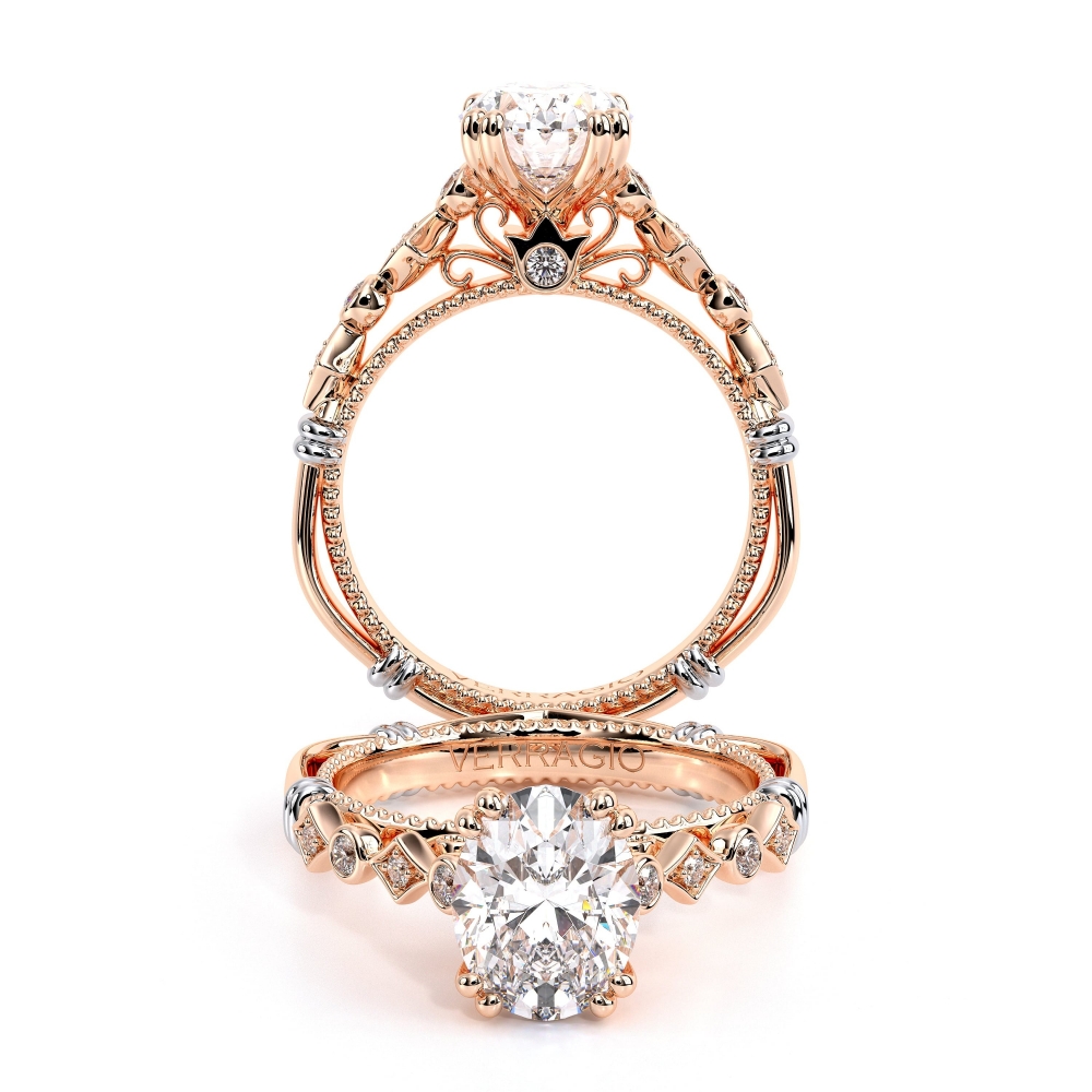 18K Rose Gold PARISIAN-154OV Ring