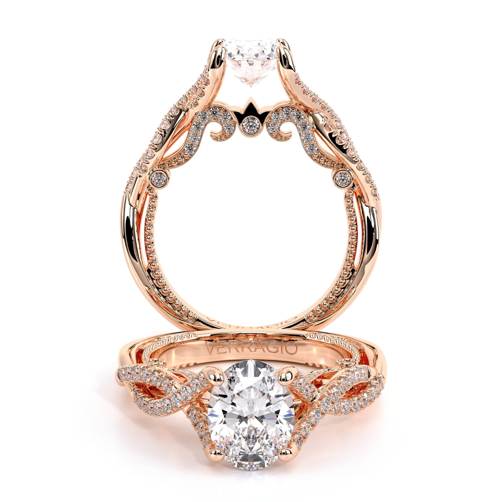 14K Rose Gold INSIGNIA-7060OV Ring