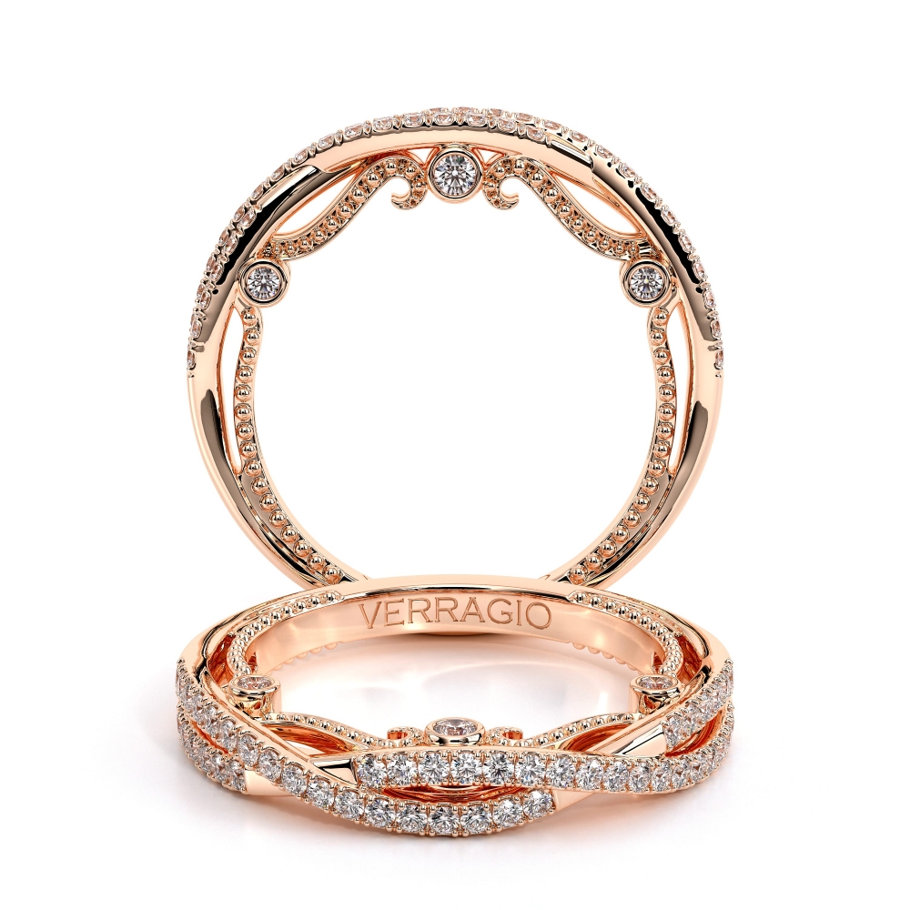 18K Rose Gold INSIGNIA-7084W-TT Band