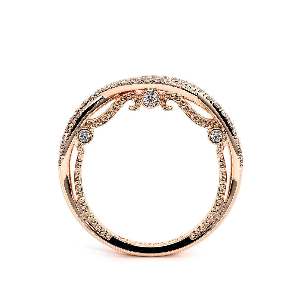 18K Rose Gold INSIGNIA-7084W-TT Band