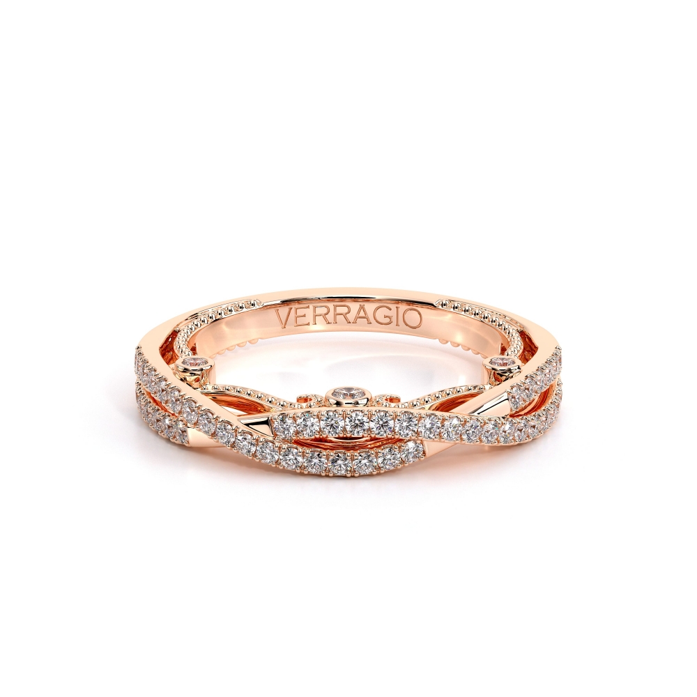 18K Rose Gold INSIGNIA-7084W-TT Band
