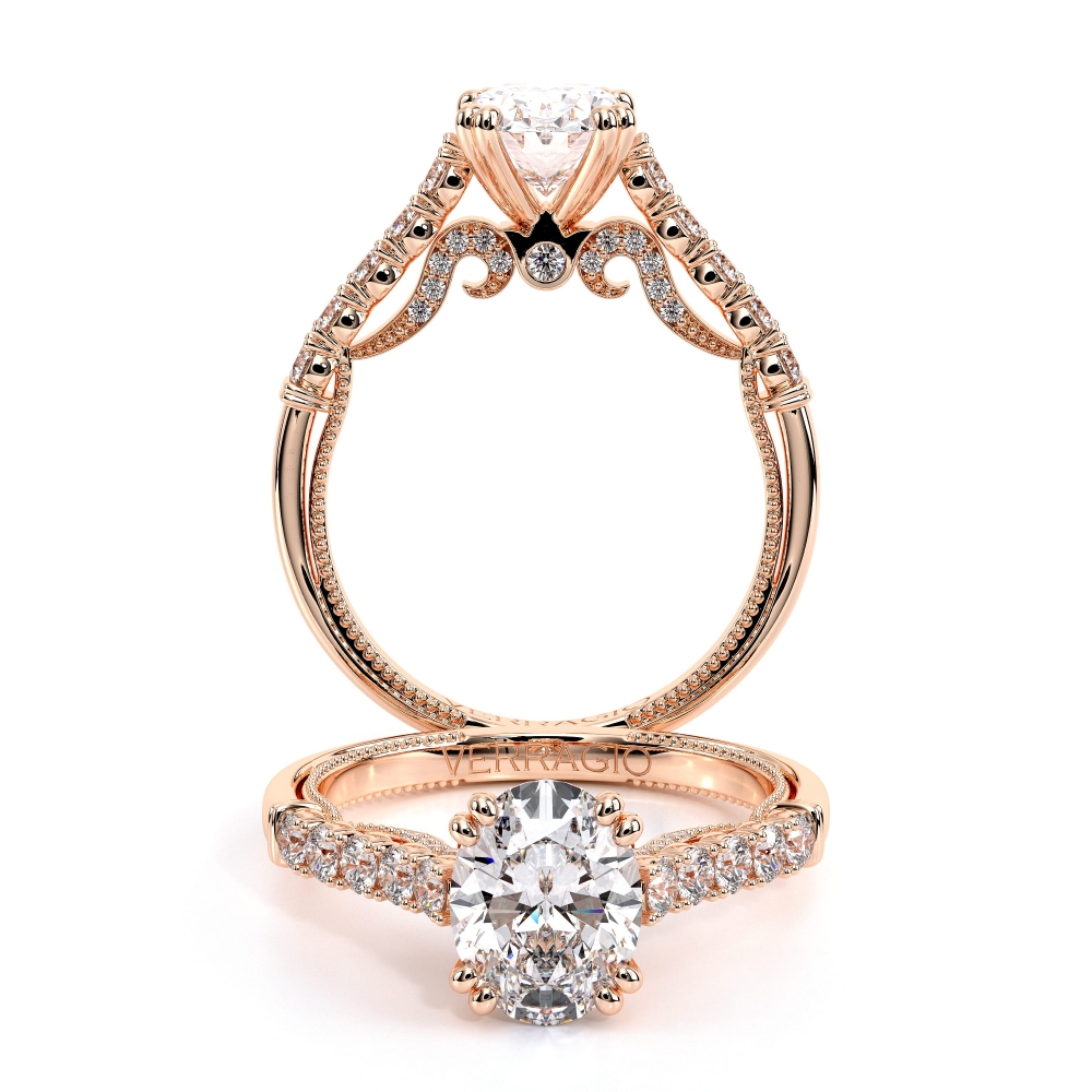 14K Rose Gold INSIGNIA-7097OV Ring