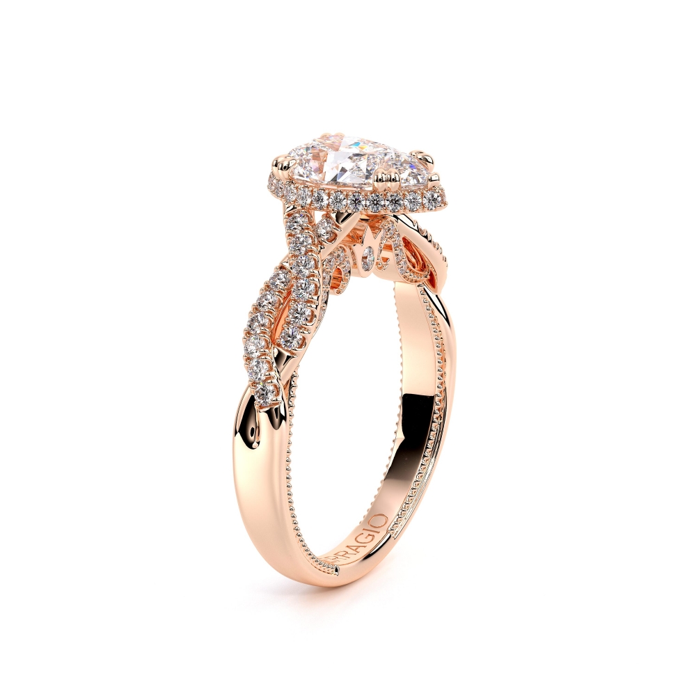 18K Rose Gold INSIGNIA-7099PEAR Ring
