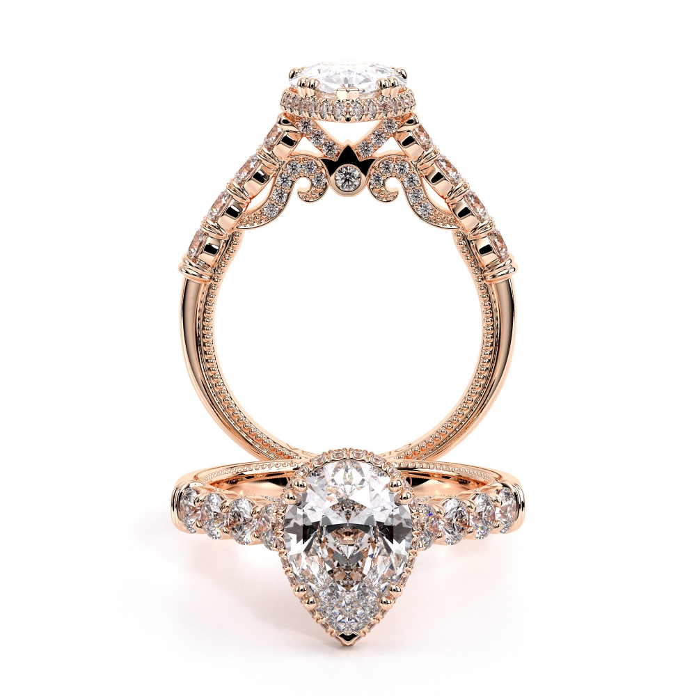 14K Rose Gold INSIGNIA-7100PEAR Ring