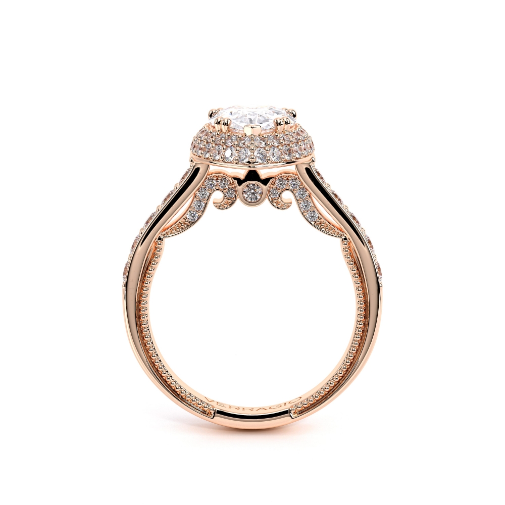 18K Rose Gold INSIGNIA-7101PEAR Ring