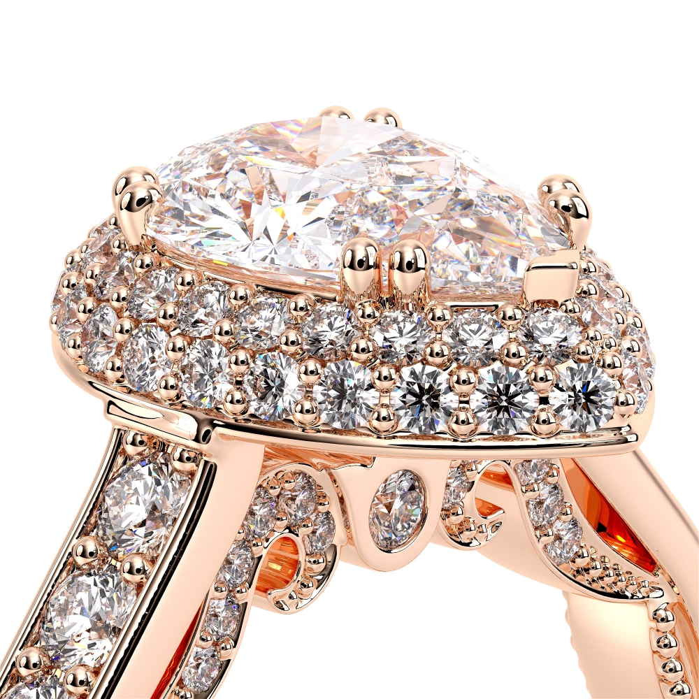 18K Rose Gold INSIGNIA-7101PEAR Ring