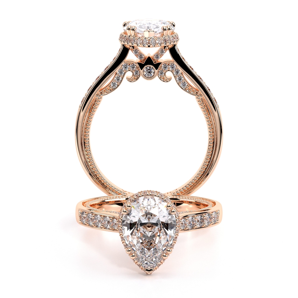 14K Rose Gold INSIGNIA-7102PEAR Ring