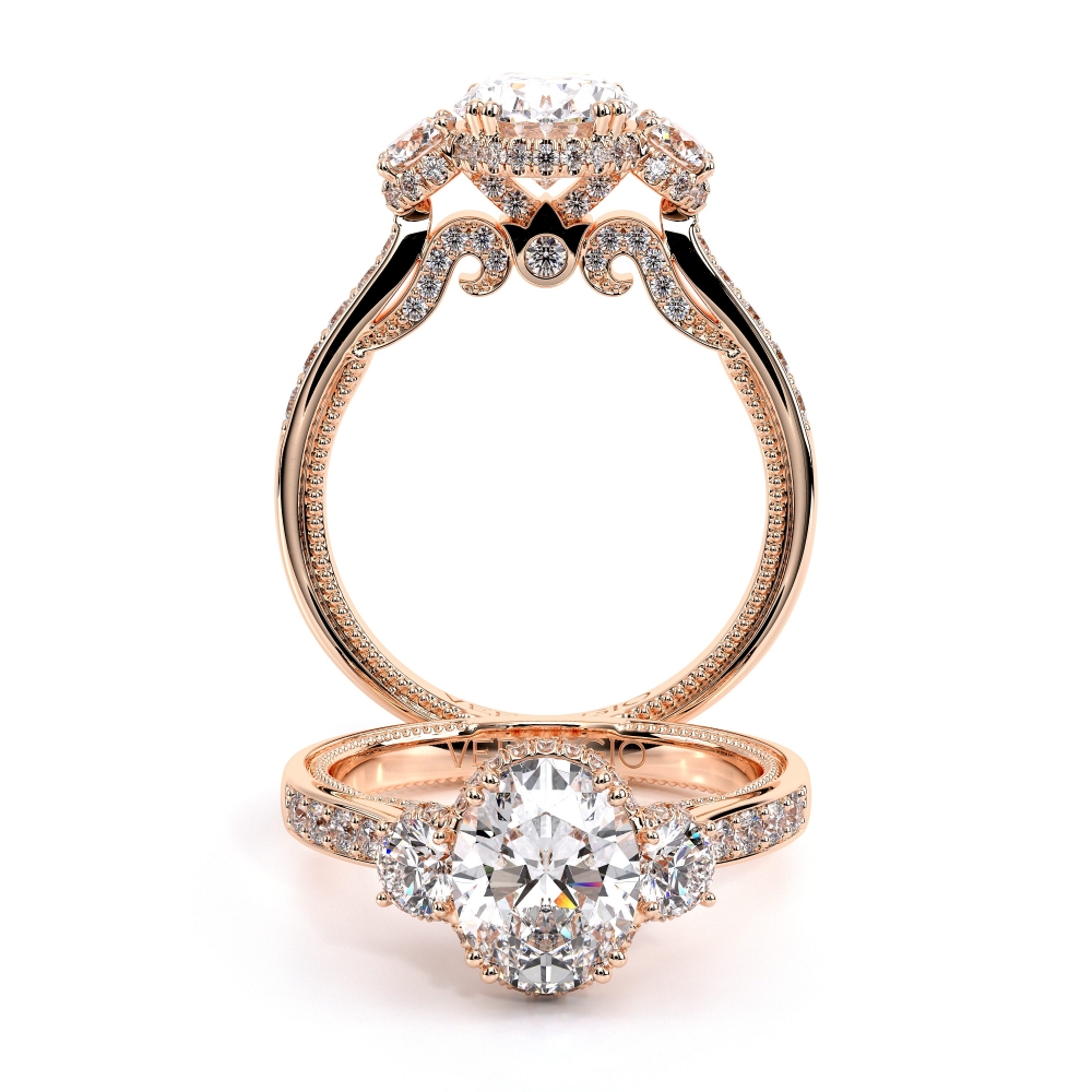 18K Rose Gold INSIGNIA-7103OV Ring