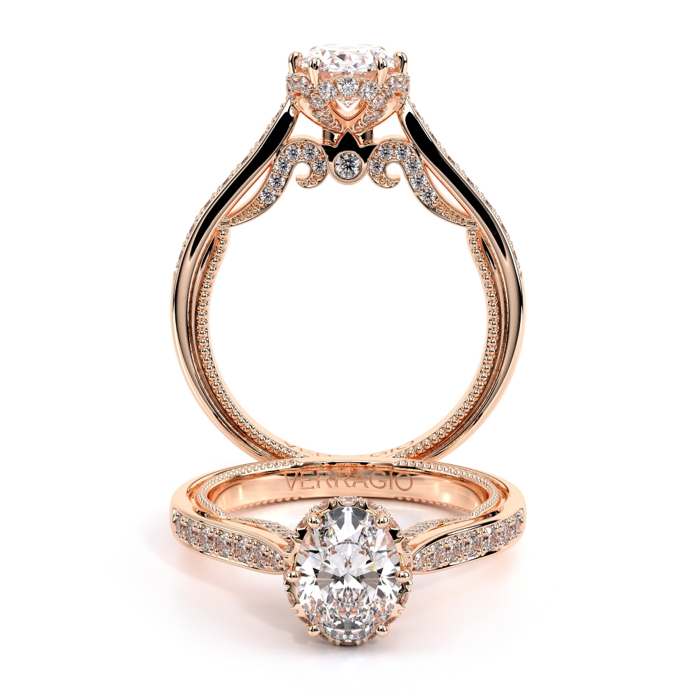 14K Rose Gold INSIGNIA-7107OV Ring