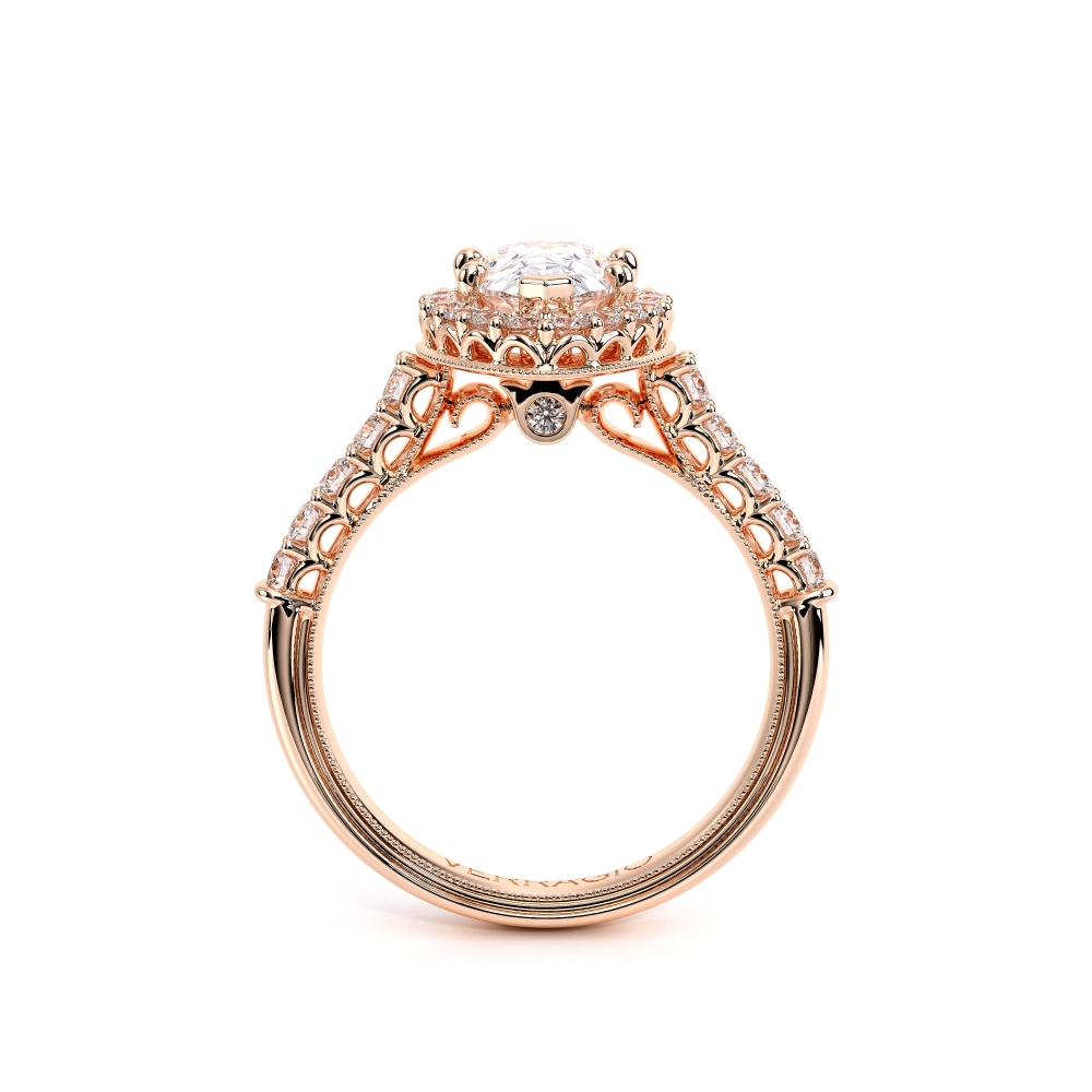14K Rose Gold Renaissance-903-PEAR Ring